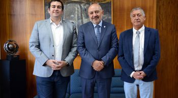 Autoridades UBB se reunieron con el presidente de la comisión de Ciencia del CORE Biobío