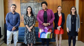 UBB recibió visita de la Delegación General de Valonia-Bruselas en Chile