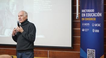 José Weinstein inaugura año académico de Doctorado en Educación en Consorcio en Chillán
