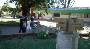 Familiares de Marta Colvin visitaron su museo en el Campus Fernando May UBB