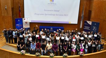 Programa Aprendizaje Servicio UBB realizó exitoso Encuentro Anual 2025 junto a estudiantes y beneficiarias/os de Ñuble y Biobío