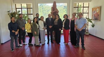 Rector se reúne con nueva directiva de Afunabb Chillán y reafirma compromiso de trabajo colaborativo
