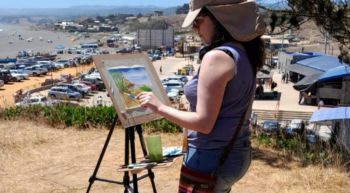 Escultora Marta Colvin inspiró a artistas visuales durante el verano 2026  