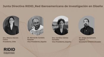 Dra. Jimena Alarcón asumió como presidenta de la Red Iberoamericana de Investigación en Diseño de España