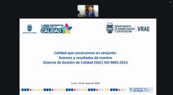 Presentan avances y desafíos del Sistema de Gestión de Calidad, previo a auditoría externa ISO 9001:2015