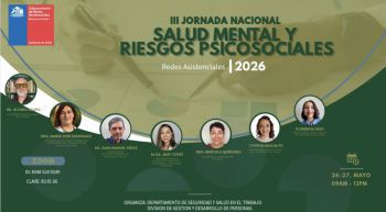 Dr. Álvaro Acuña expuso en Jornada Nacional del Minsal sobre salud mental y riesgos psicosociales
