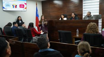 Primer Encuentro de Debate fortalece articulación entre PACE UBB y Escuela de Derecho