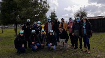 Ingeniería en Recursos Naturales y sus estudiantes promueven la arborización en Ñuble
